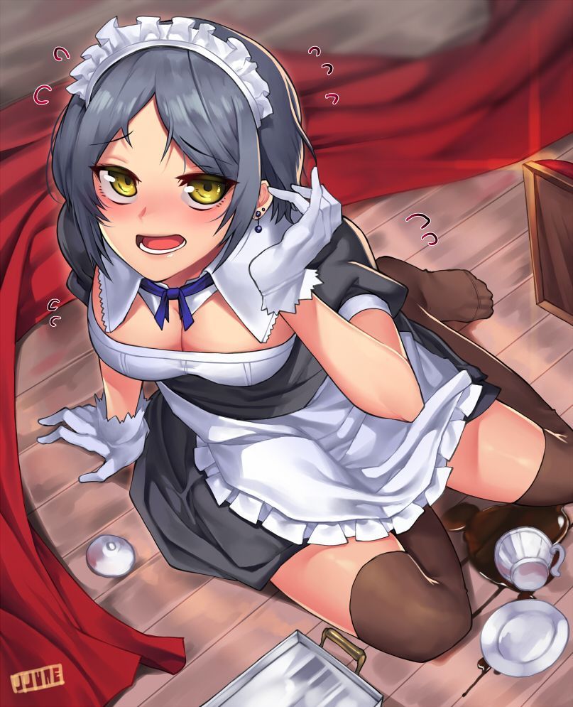 Two-dimensional erotic image that I want such a cute maid to nurse variously because I am not physically ill 34