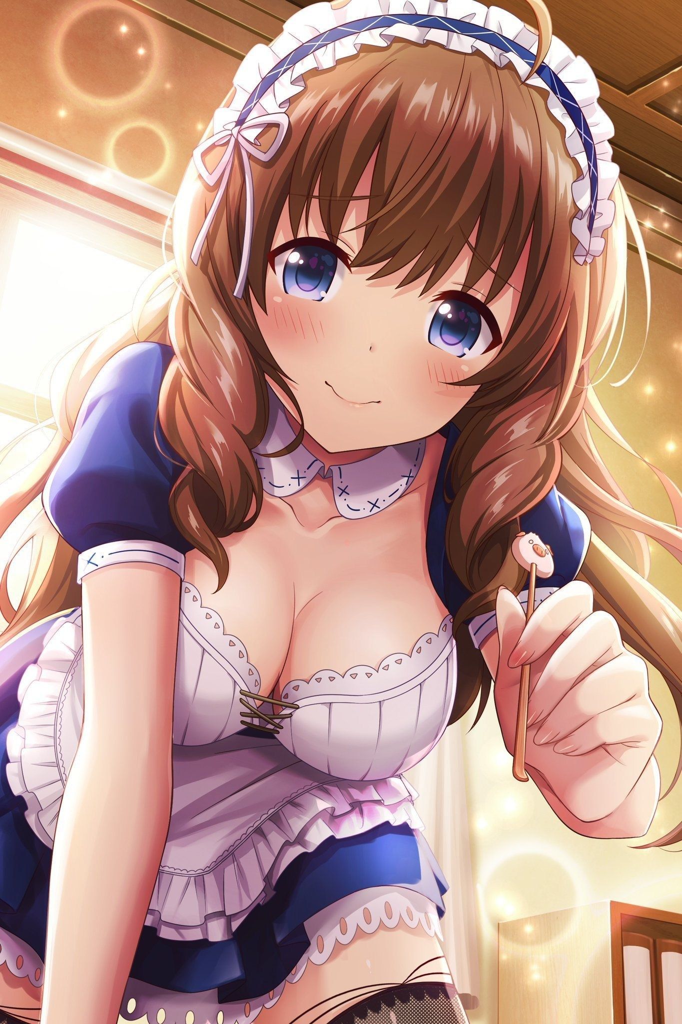 Two-dimensional erotic image that I want such a cute maid to nurse variously because I am not physically ill 4