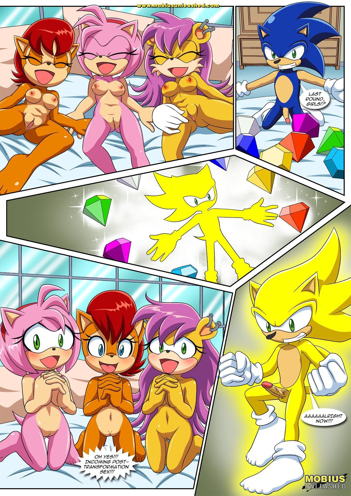 Sonic xxx project sex comics (1-4) 10
