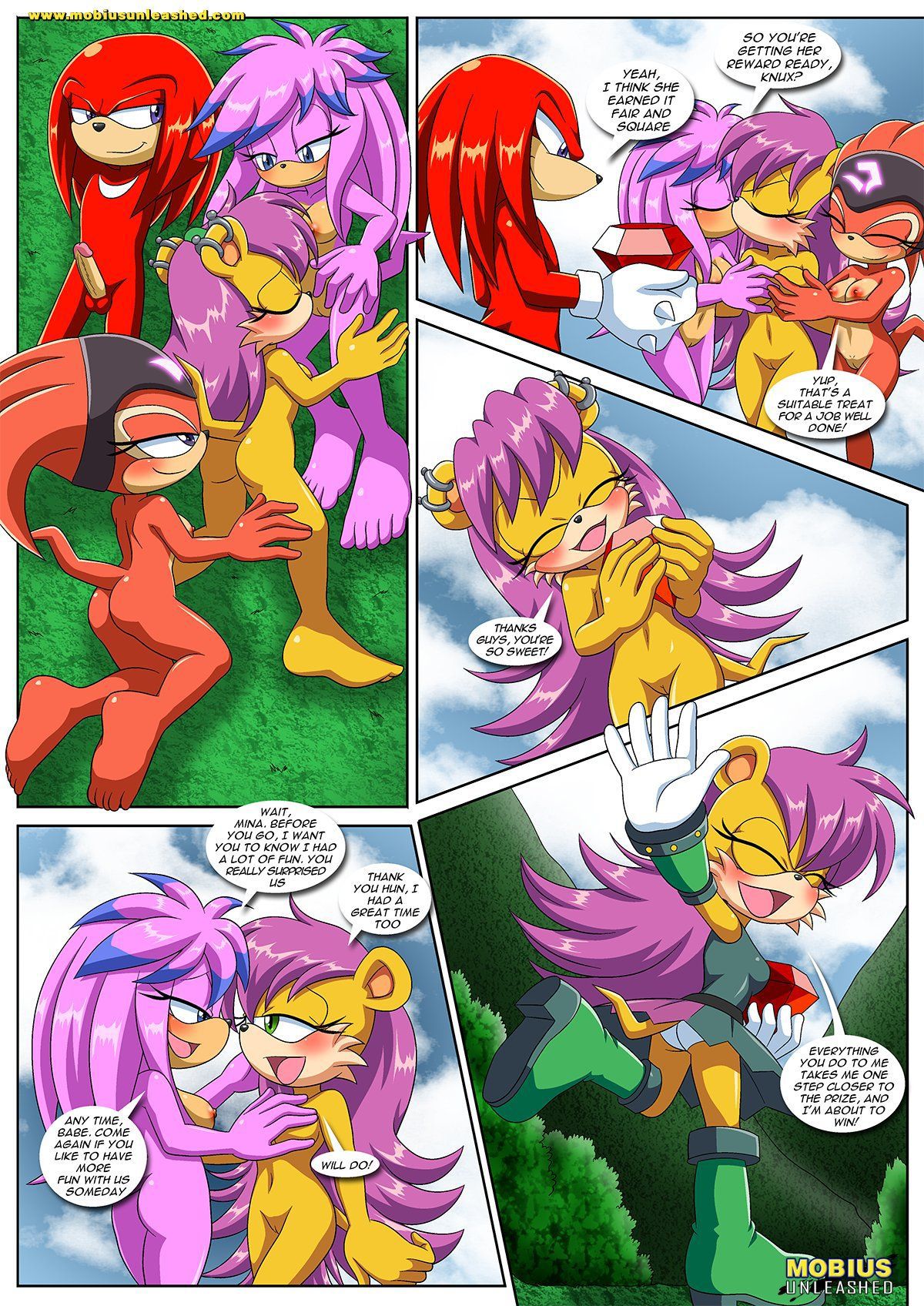 Sonic xxx project sex comics (1-4) 103