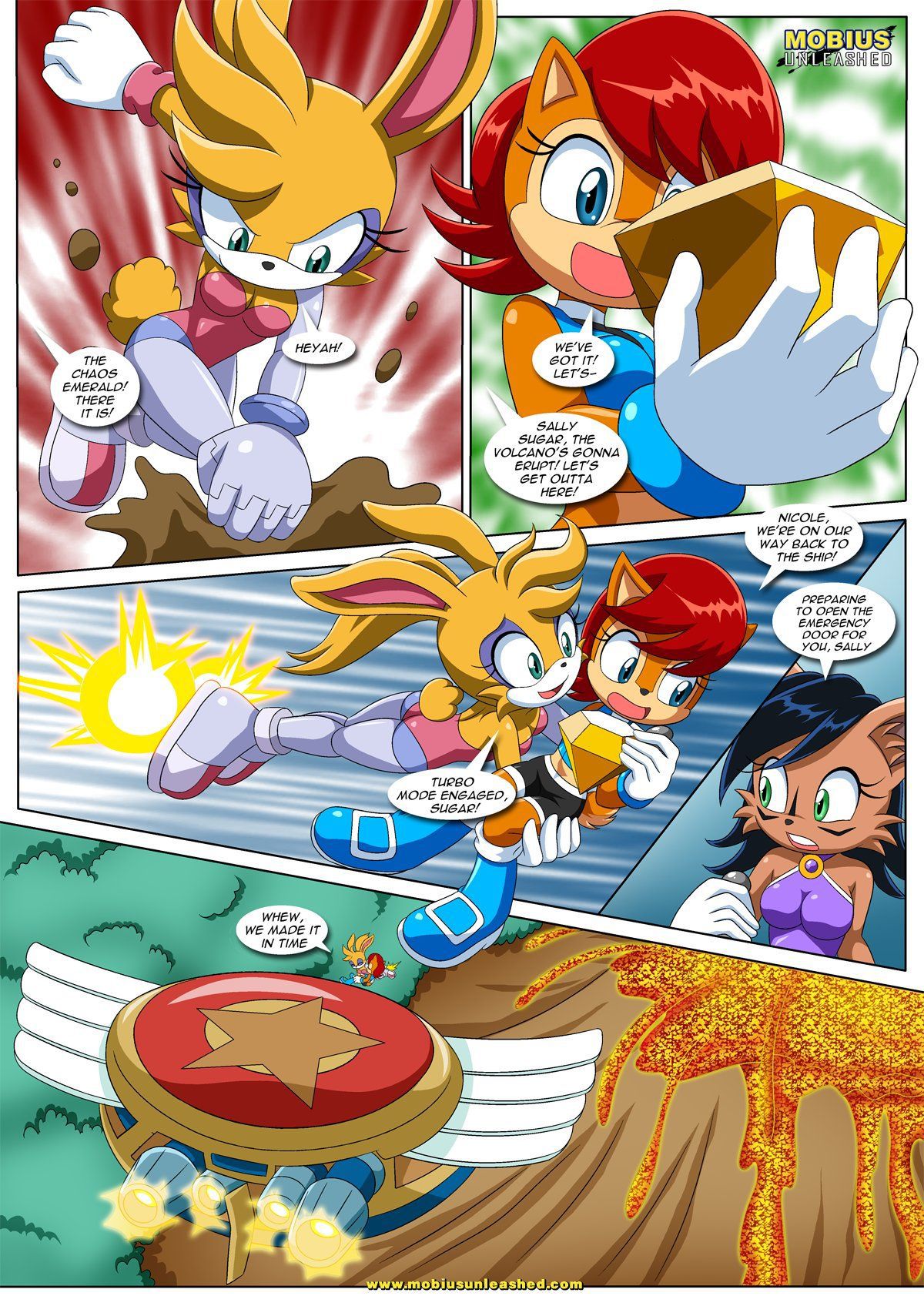 Sonic xxx project sex comics (1-4) 106