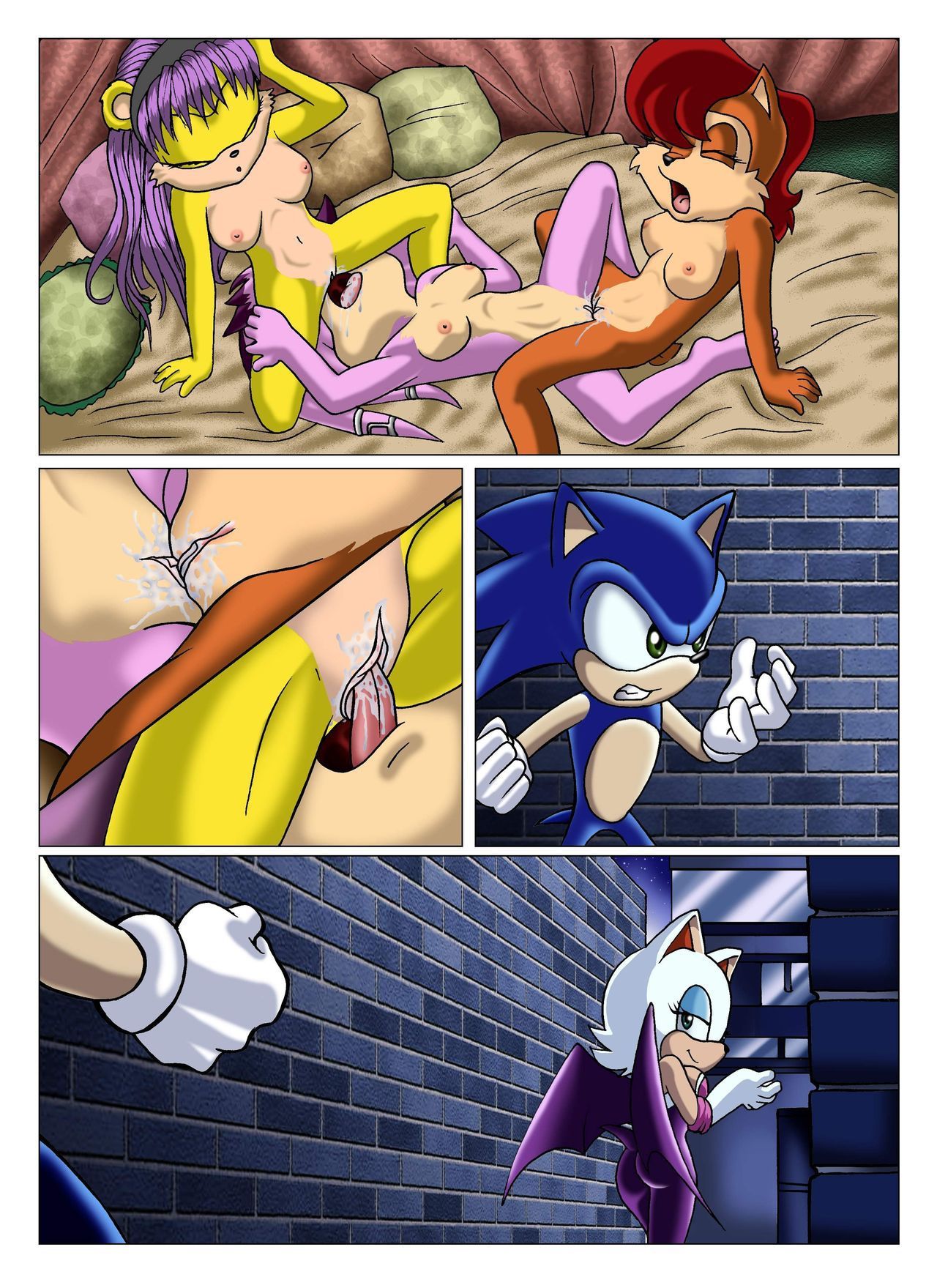 Sonic xxx project sex comics (1-4) 17