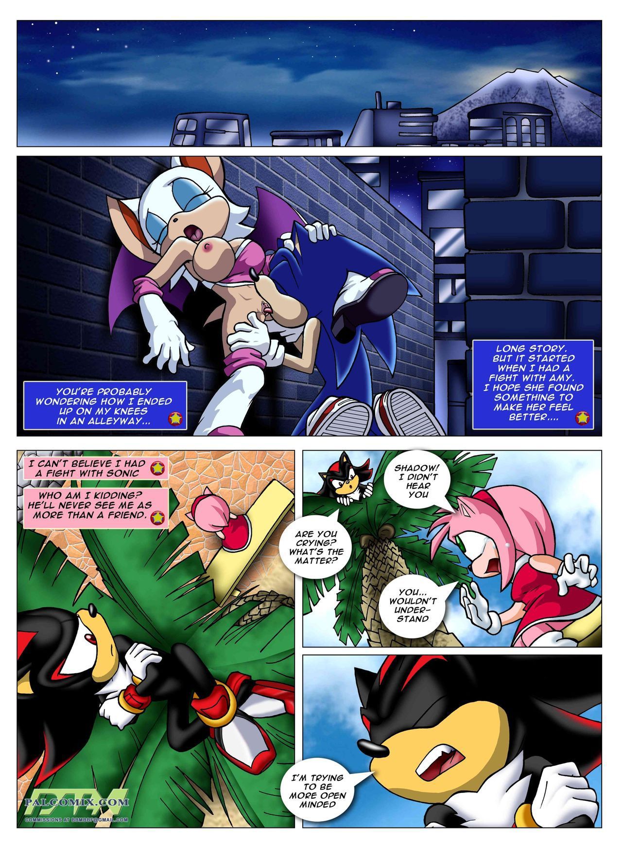Sonic xxx project sex comics (1-4) 22