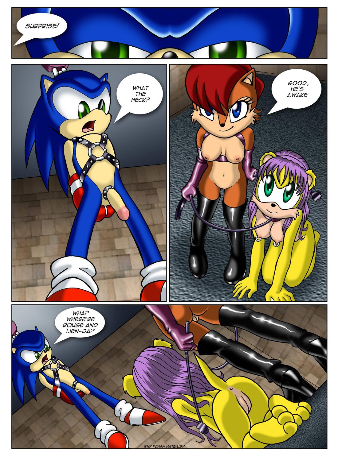 Sonic xxx project sex comics (1-4) 25