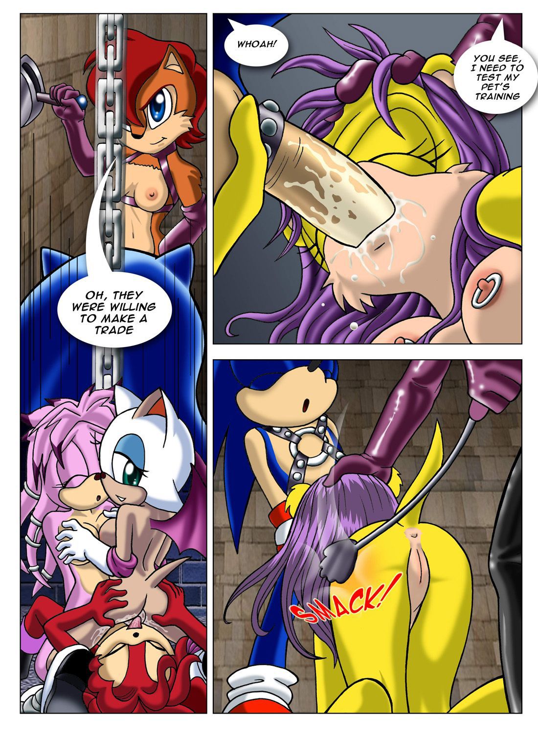 Sonic xxx project sex comics (1-4) 26