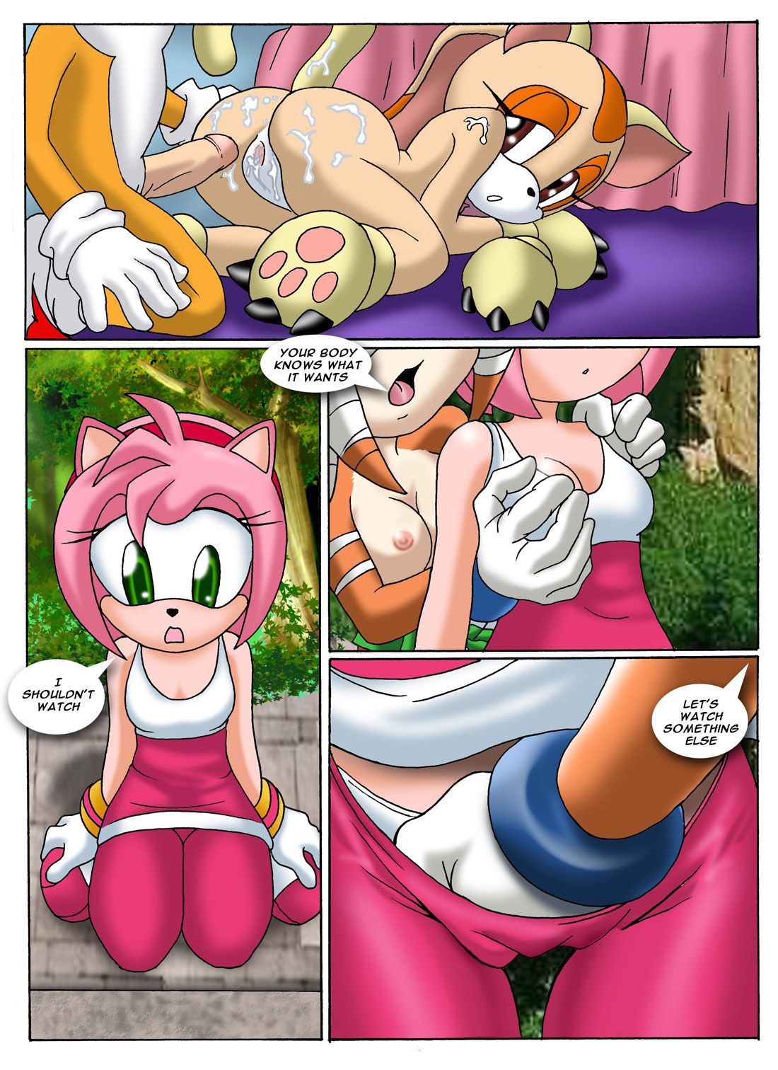 Sonic xxx project sex comics (1-4) 36