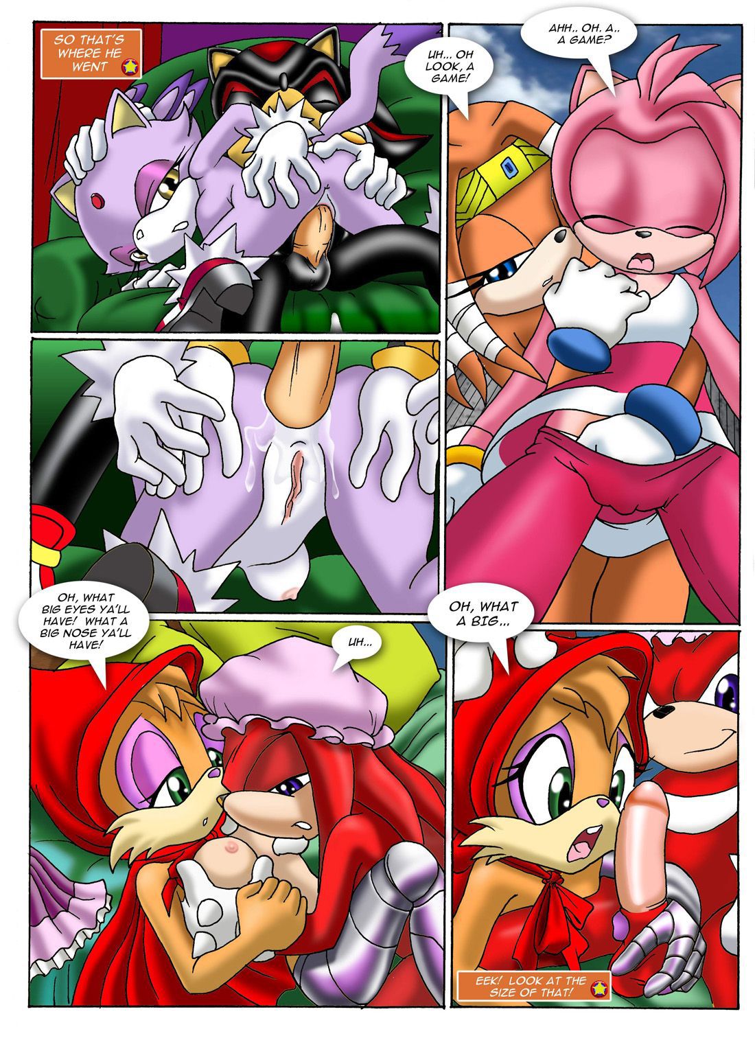 Sonic xxx project sex comics (1-4) 37