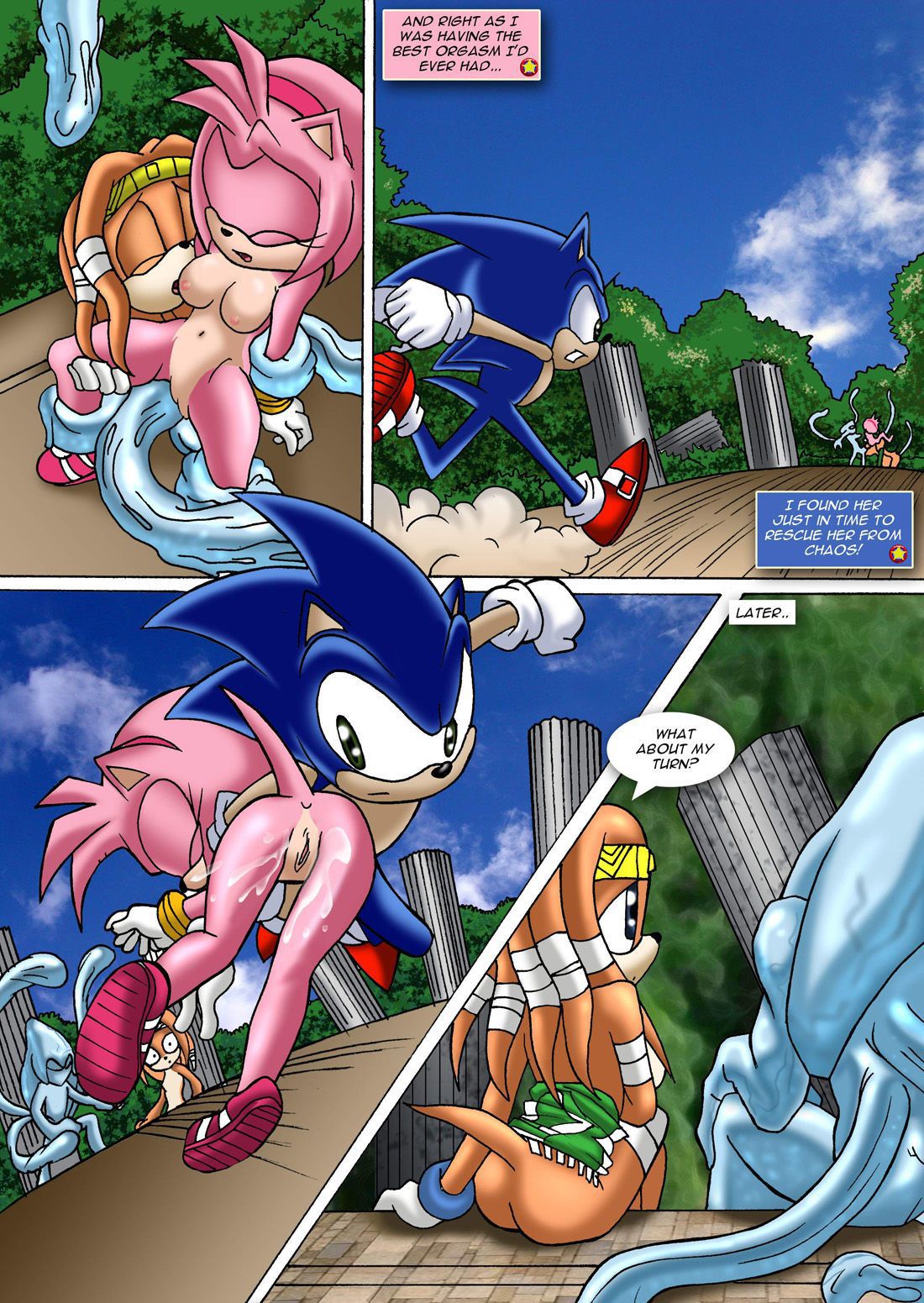 Sonic xxx project sex comics (1-4) 47