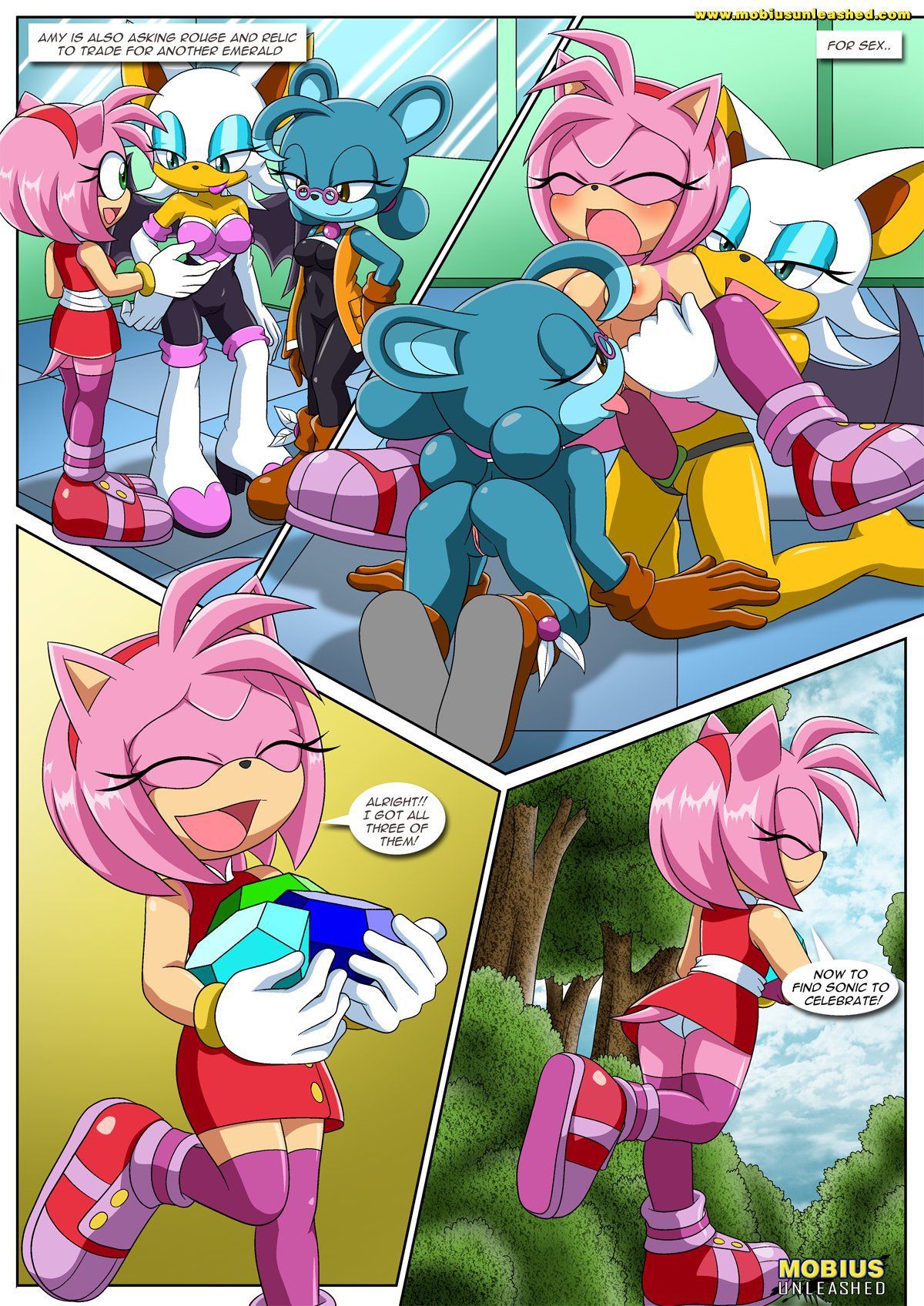 Sonic xxx project sex comics (1-4) 5
