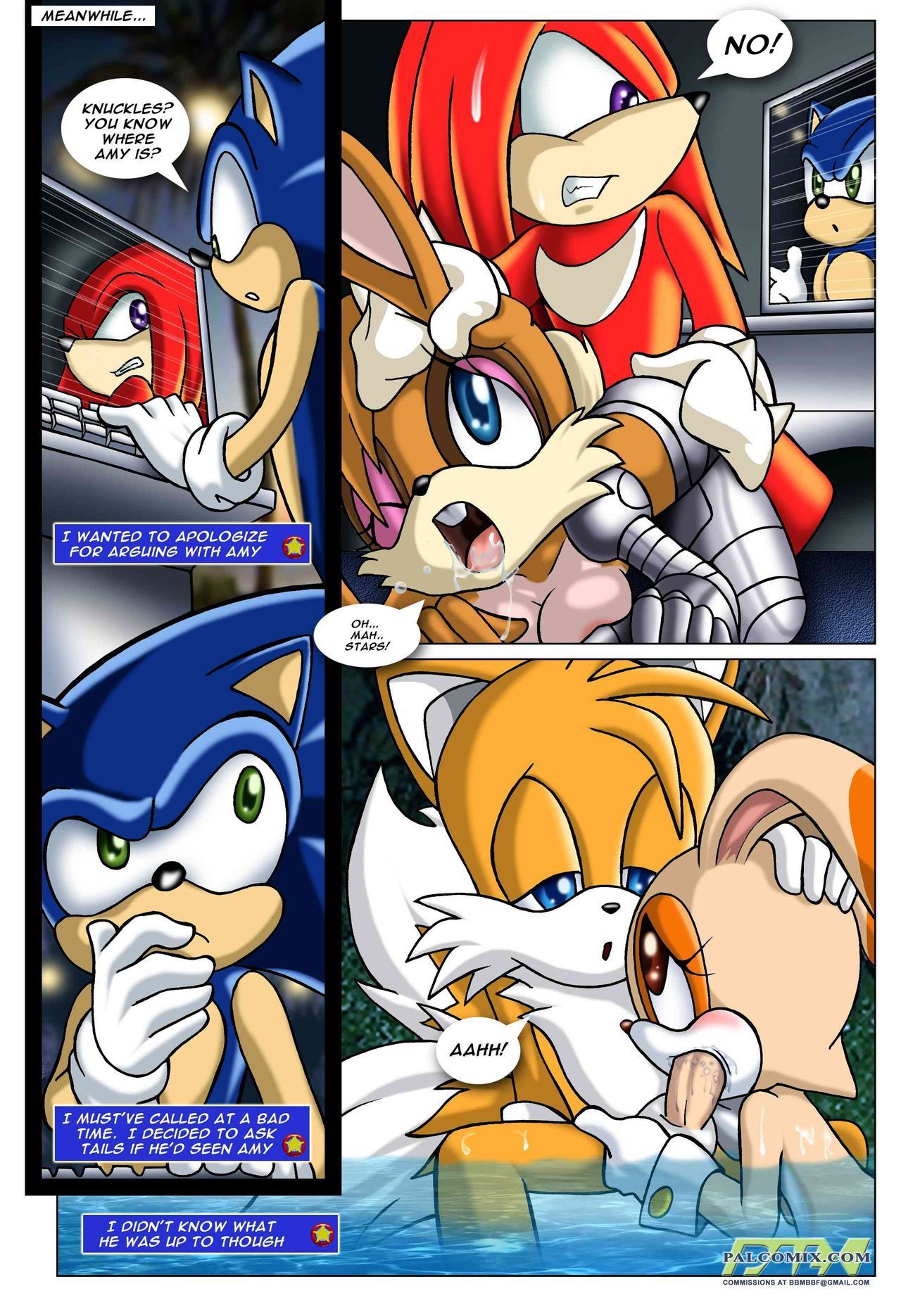 Sonic xxx project sex comics (1-4) 88