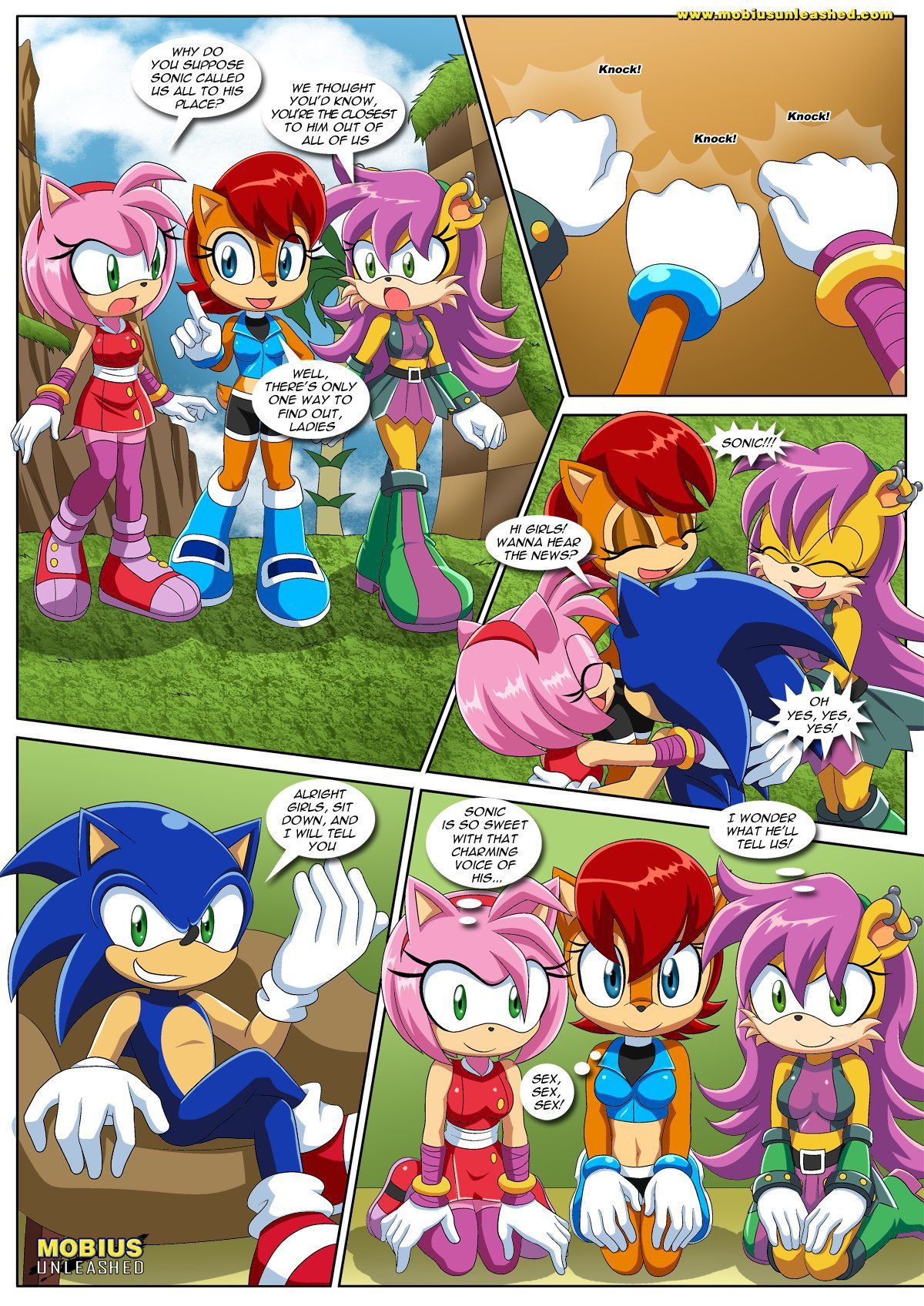 Sonic xxx project sex comics (1-4) 89