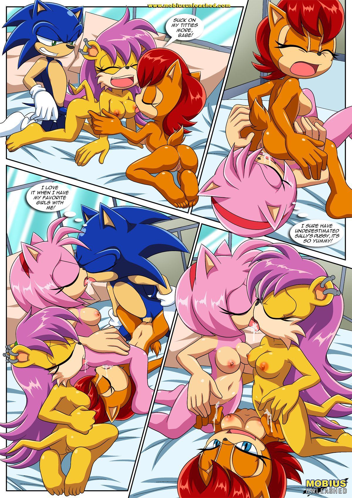 Sonic xxx project sex comics (1-4) 9