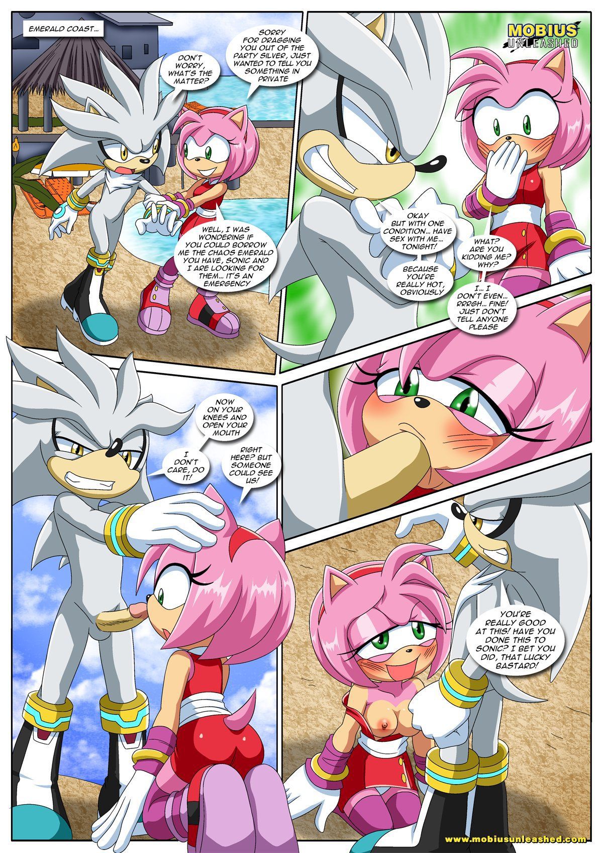 Sonic xxx project sex comics (1-4) 91