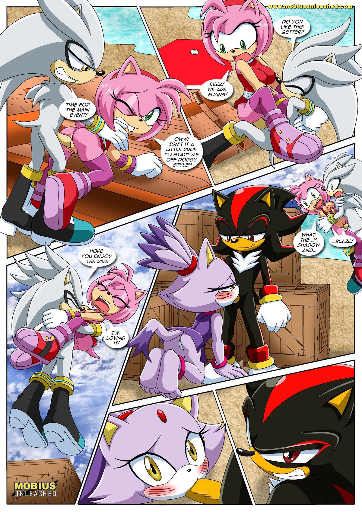 Sonic xxx project sex comics (1-4) 92