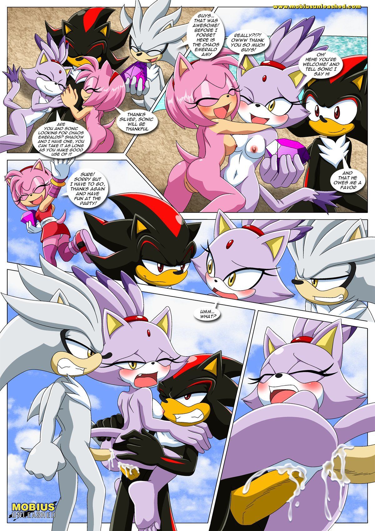 Sonic xxx project sex comics (1-4) 97