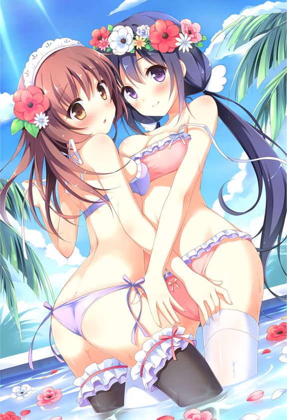 【Secondary erotic】 Here is an erotic image of a girl showing off a body in a swimsuit 10