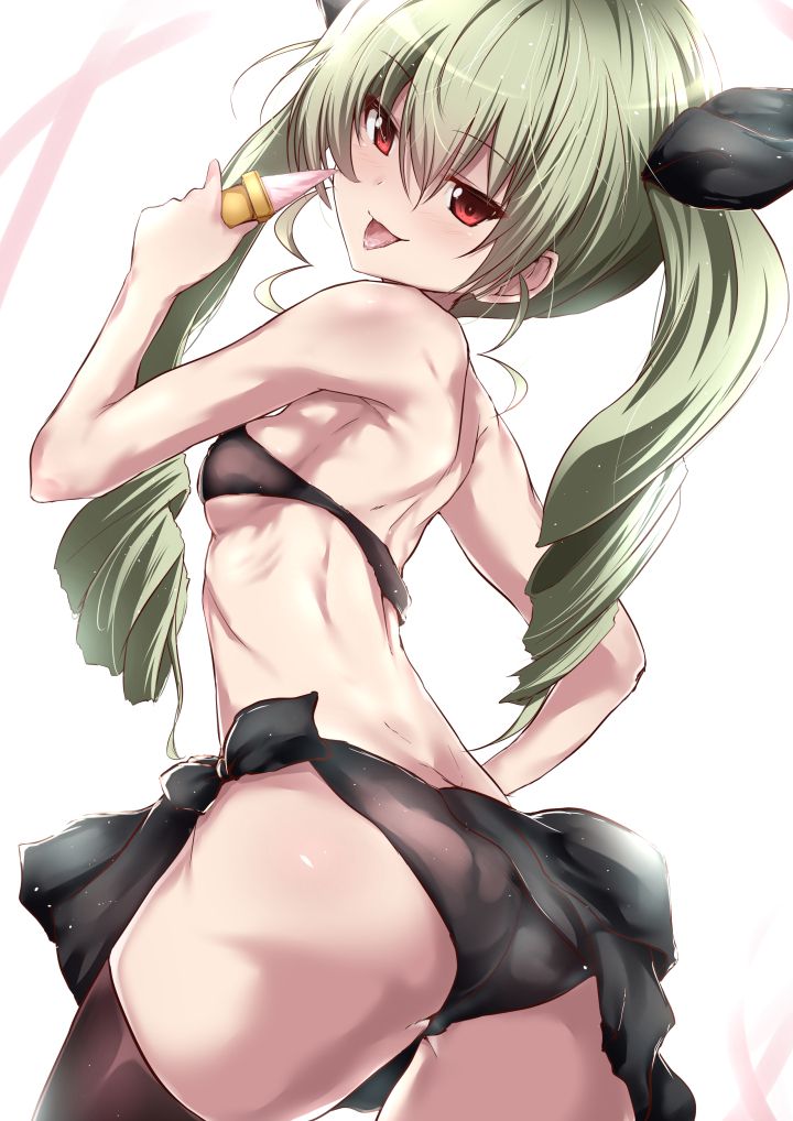 【Secondary erotic】 Here is an erotic image of a girl showing off a body in a swimsuit 16