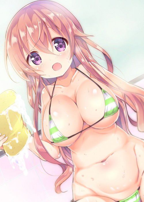 【Secondary erotic】 Here is an erotic image of a girl showing off a body in a swimsuit 18