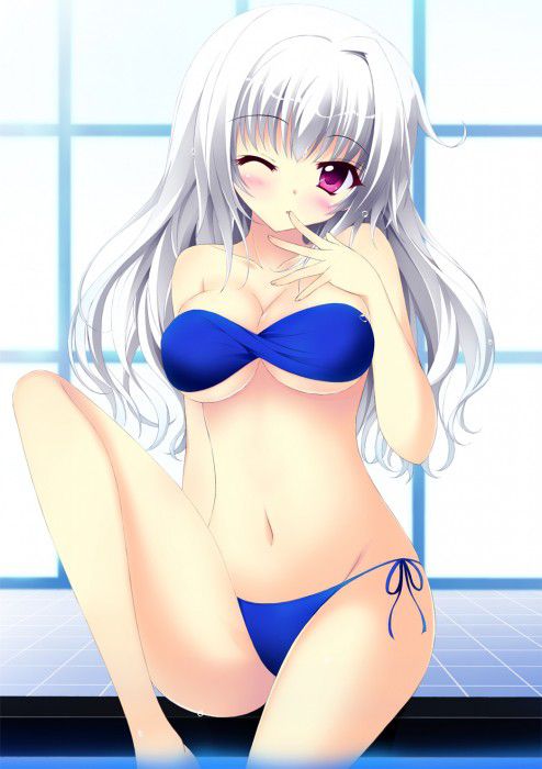【Secondary erotic】 Here is an erotic image of a girl showing off a body in a swimsuit 19