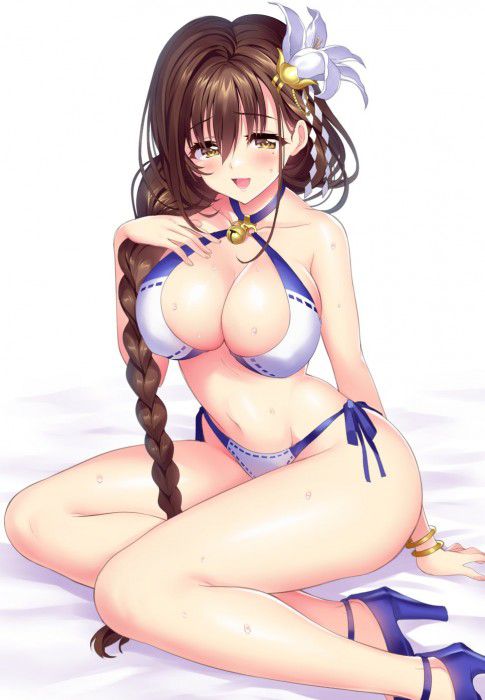 【Secondary erotic】 Here is an erotic image of a girl showing off a body in a swimsuit 2