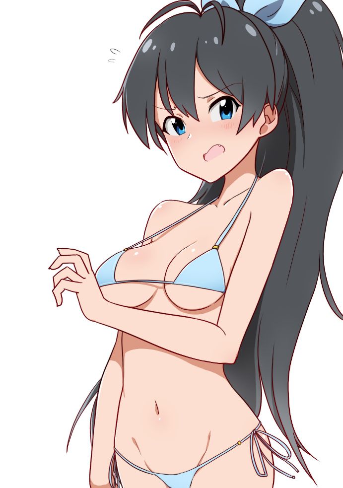 【Secondary erotic】 Here is an erotic image of a girl showing off a body in a swimsuit 20