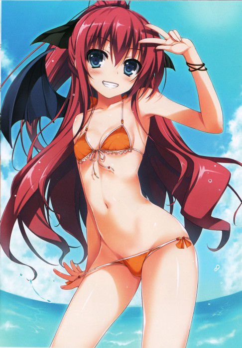 【Secondary erotic】 Here is an erotic image of a girl showing off a body in a swimsuit 28