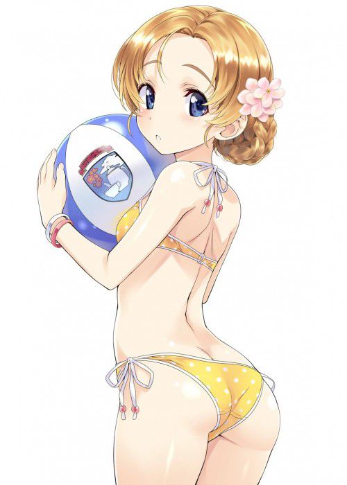 【Secondary erotic】 Here is an erotic image of a girl showing off a body in a swimsuit 4