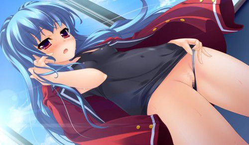 【Secondary erotic】 Here is an erotic image of a girl showing off a body in a swimsuit 6