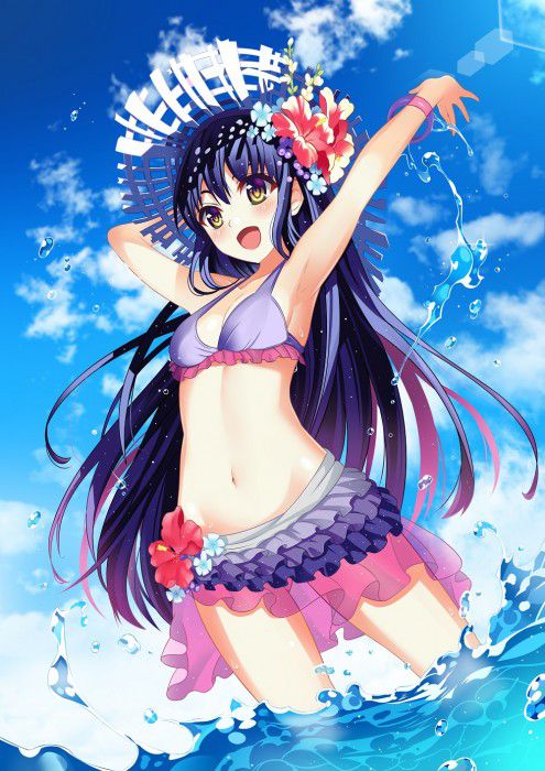 【Secondary erotic】 Here is an erotic image of a girl showing off a body in a swimsuit 7