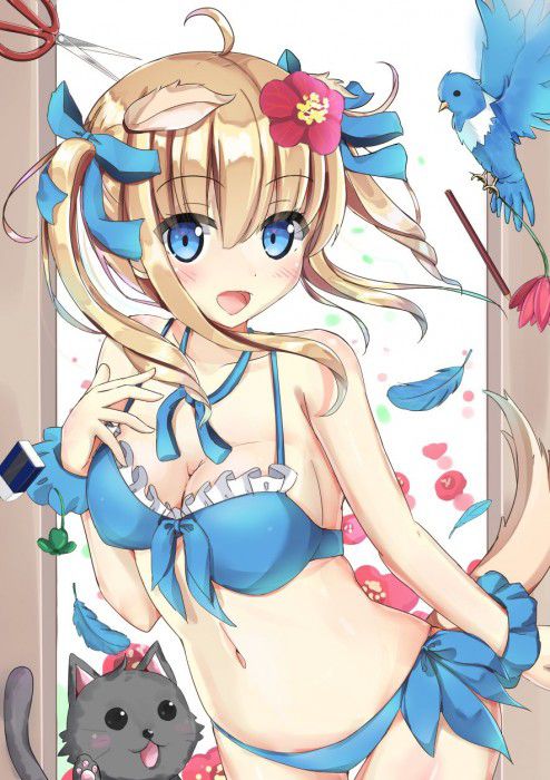 【Secondary erotic】 Here is an erotic image of a girl showing off a body in a swimsuit 9
