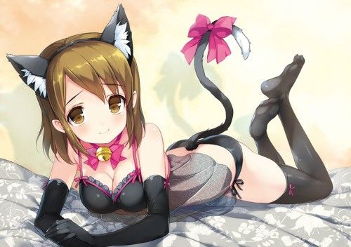 Erotic anime summary Beautiful girls wearing black underwear with a strong image of a sexy older sister [secondary erotic] 22