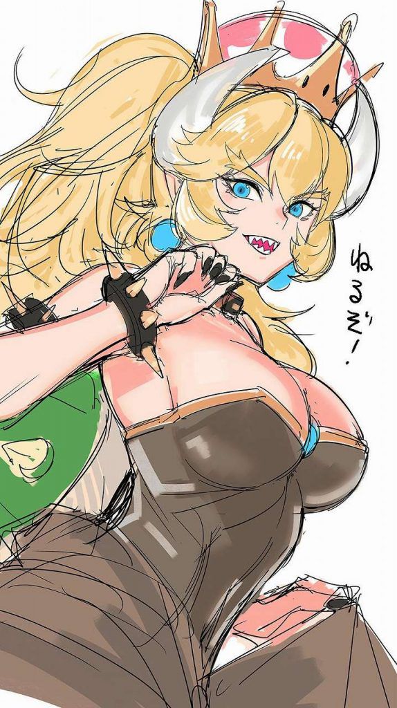 Free erotic image summary of Princess Bowser who can be happy just by looking at it! (Super Mario) 12