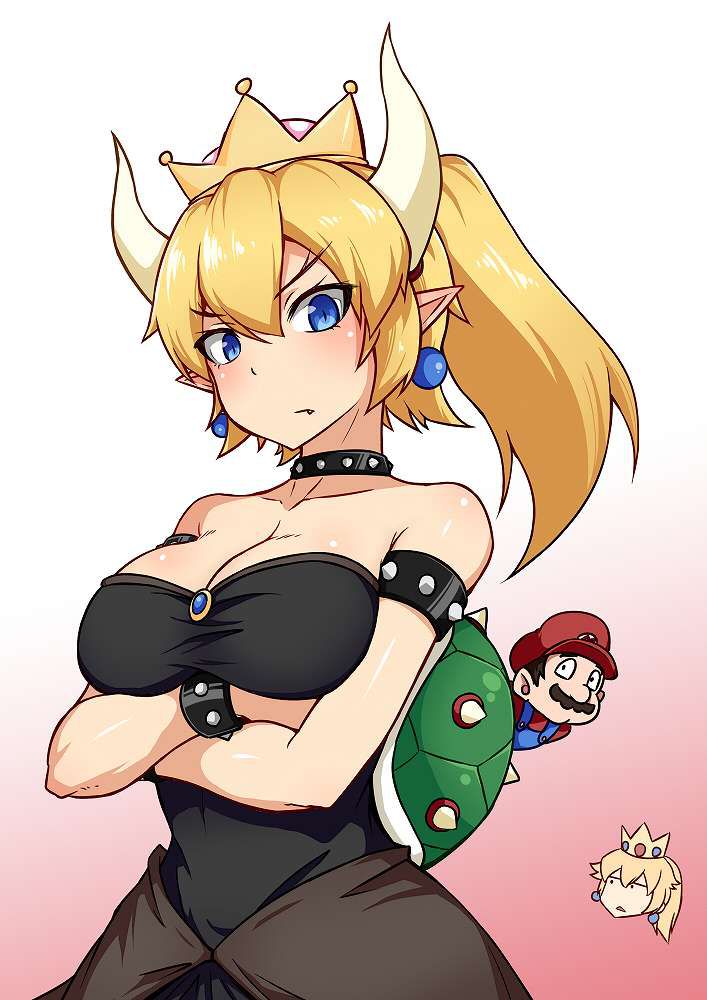 Free erotic image summary of Princess Bowser who can be happy just by looking at it! (Super Mario) 17