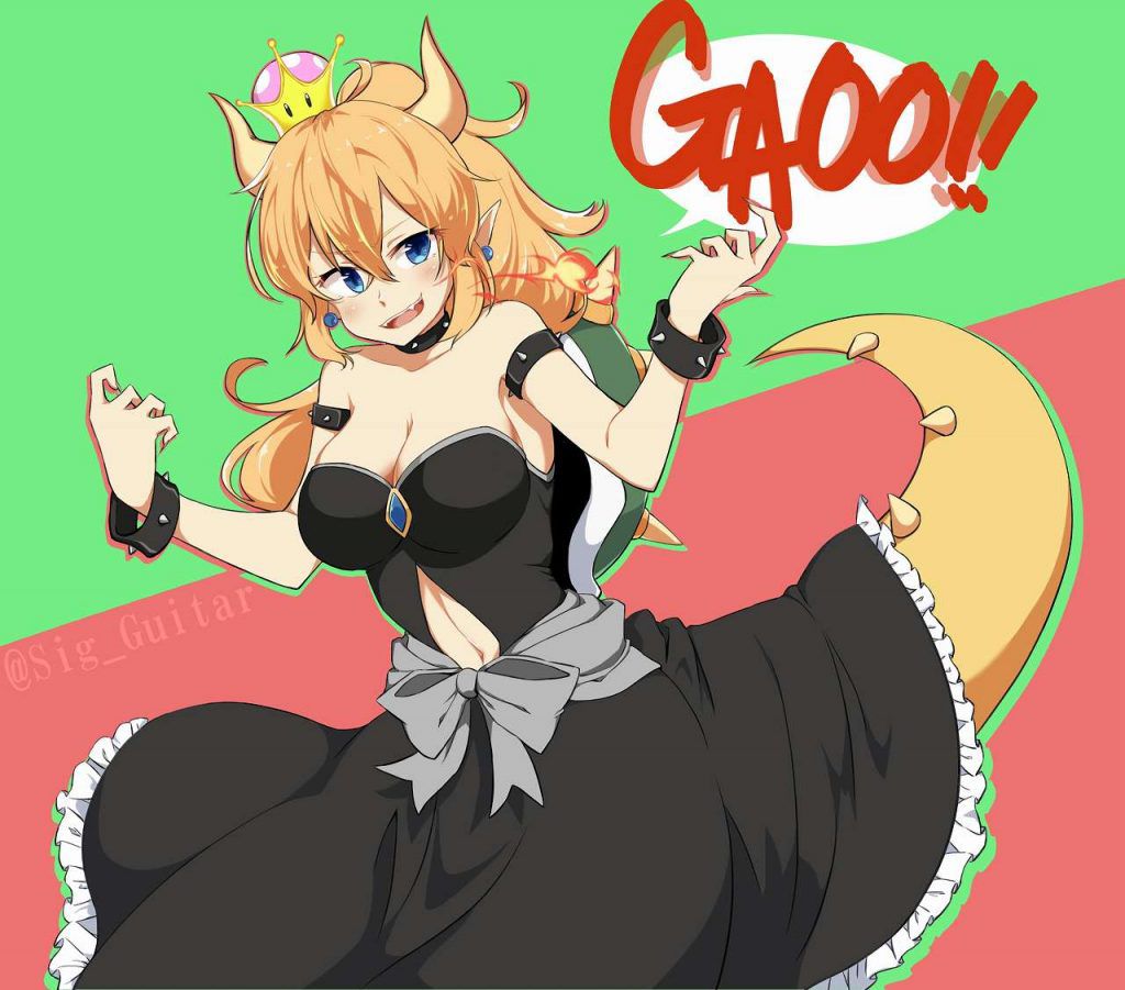 Free erotic image summary of Princess Bowser who can be happy just by looking at it! (Super Mario) 3