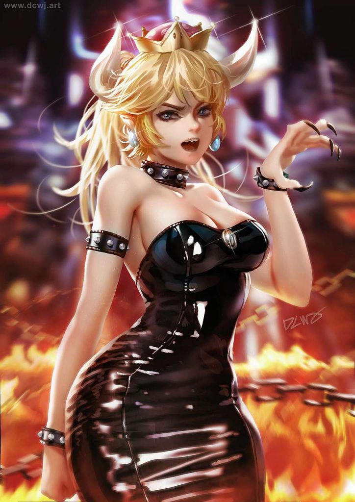 Free erotic image summary of Princess Bowser who can be happy just by looking at it! (Super Mario) 7