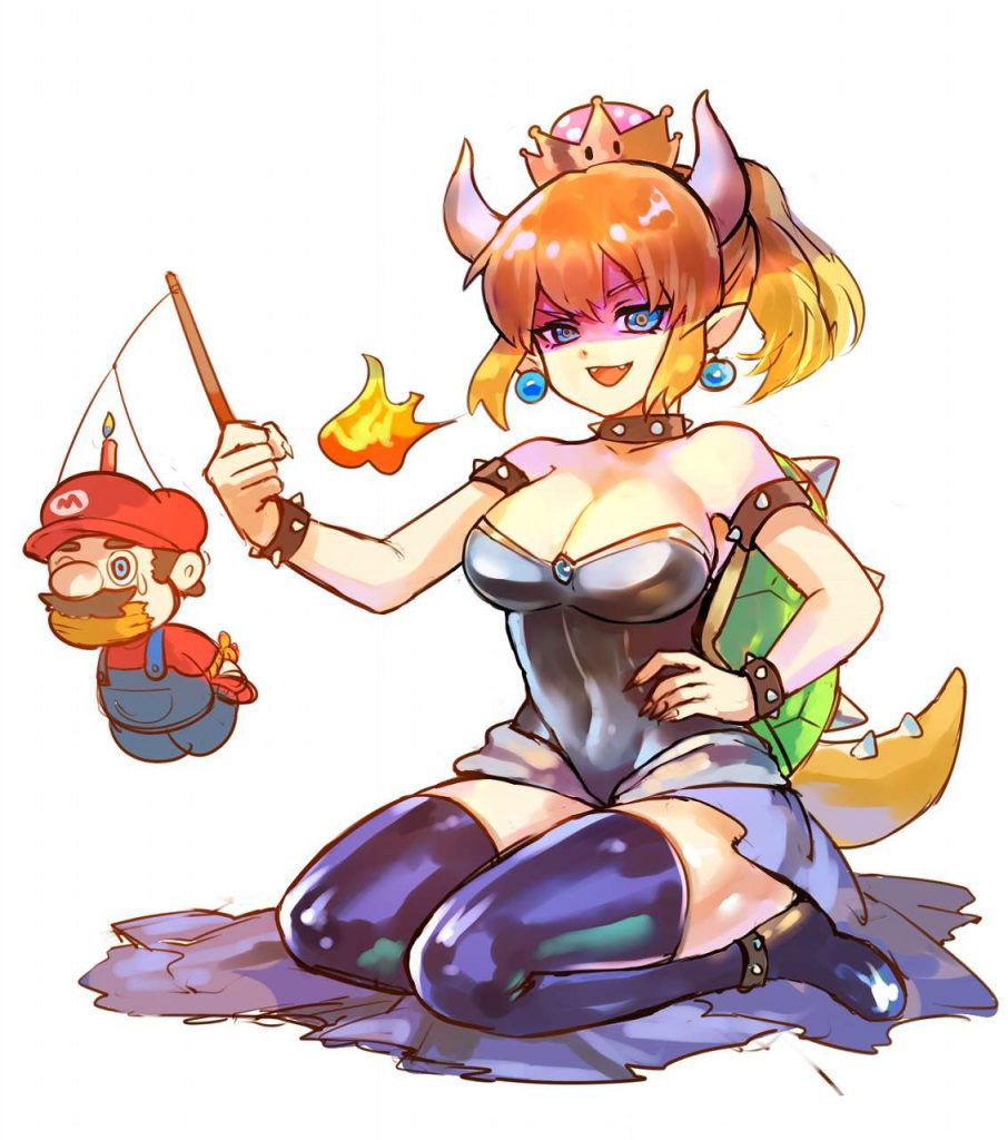 Free erotic image summary of Princess Bowser who can be happy just by looking at it! (Super Mario) 8
