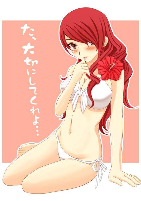 【Persona】Erotic image that sticks through with the etch of Misuru Kirijo 4