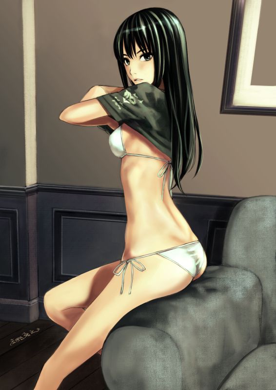[Erotic anime summary] images collection of beautiful girls who are beautiful women with clothes taking off [50 sheets] 5