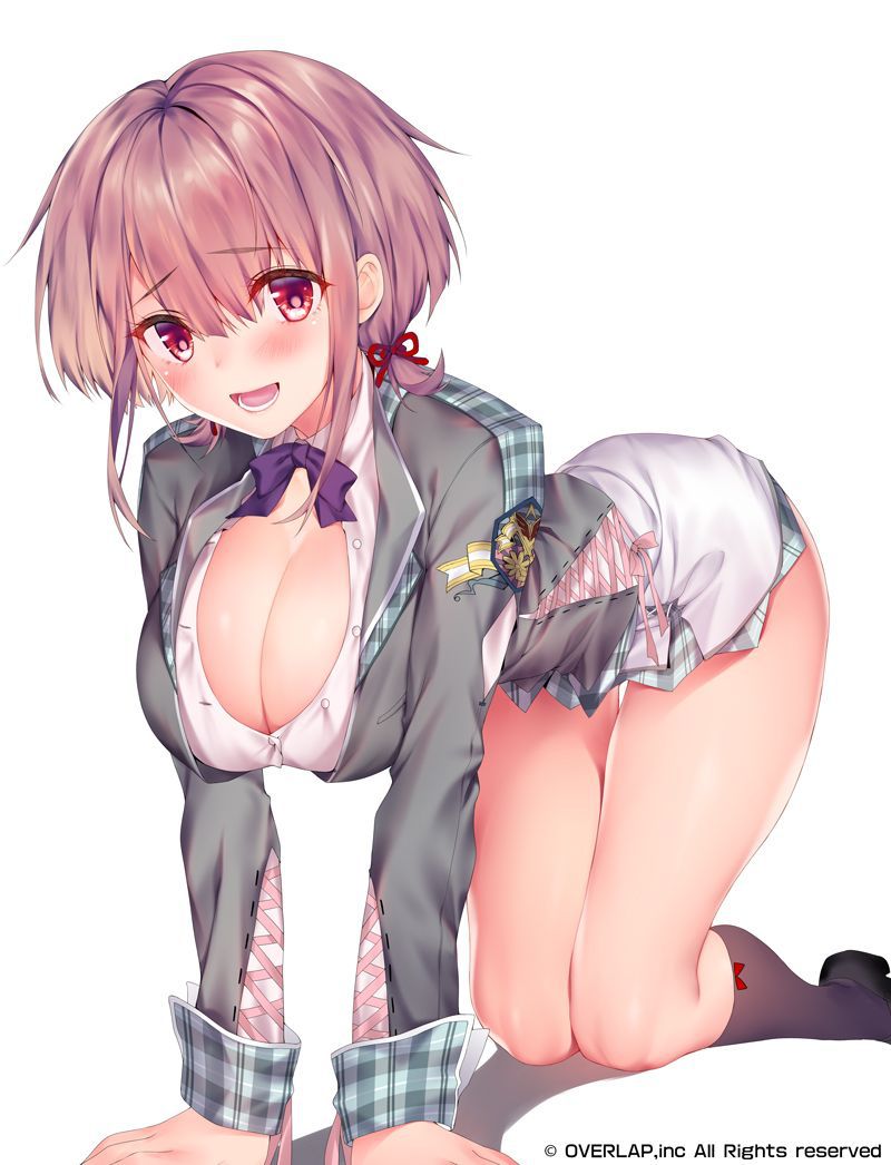 [Erotic anime summary] godly beautiful girls who raise clothes and show underwear [30 sheets] 8