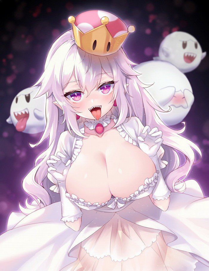 【Super Mario Erotic Image】The secret room for those who want to see the ahe face of Princess King Teresa is here! 28