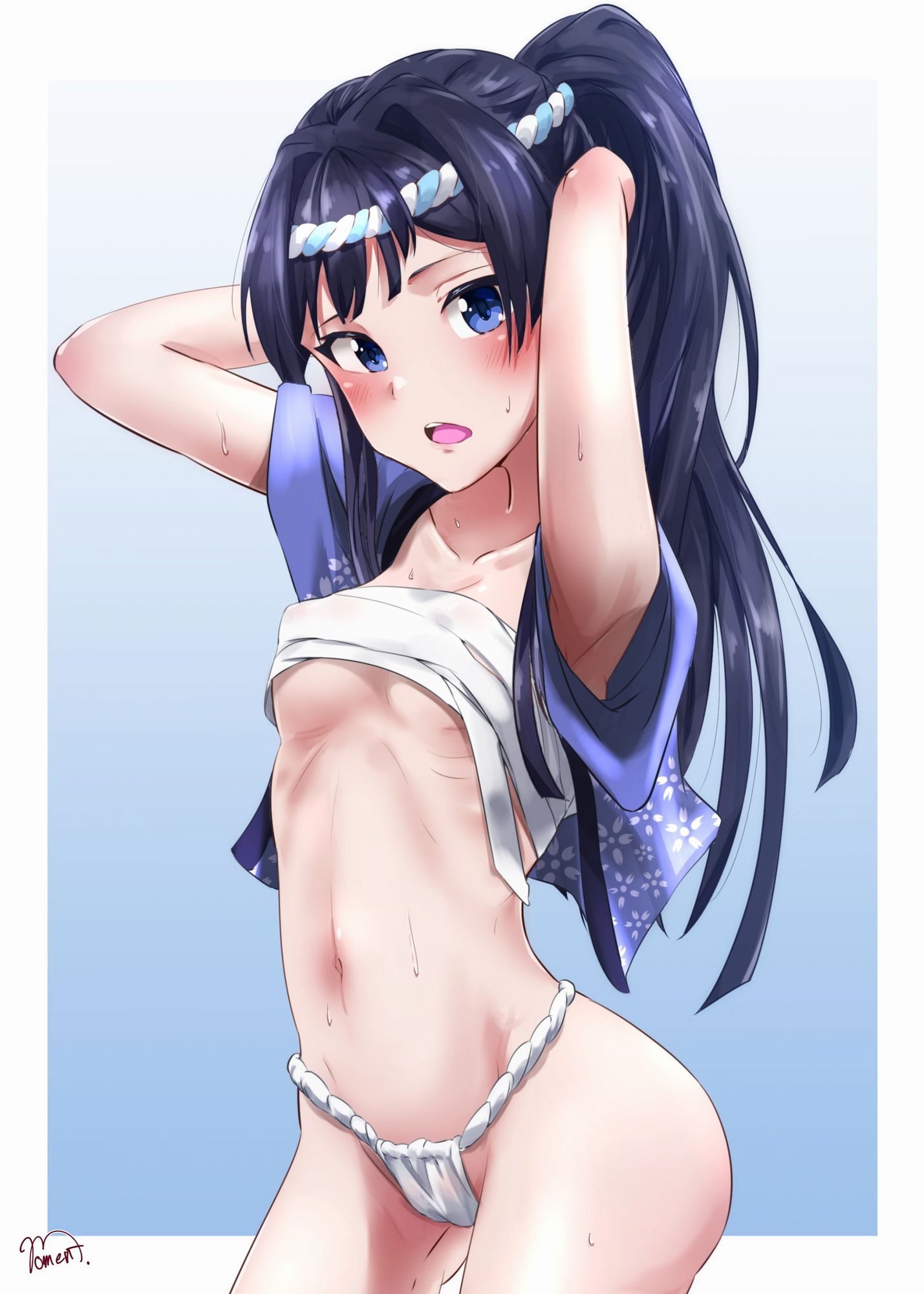 Idol Master Erotic image of Shizuka Mogami who wants to appreciate according to the voice actor's erotic voice 8