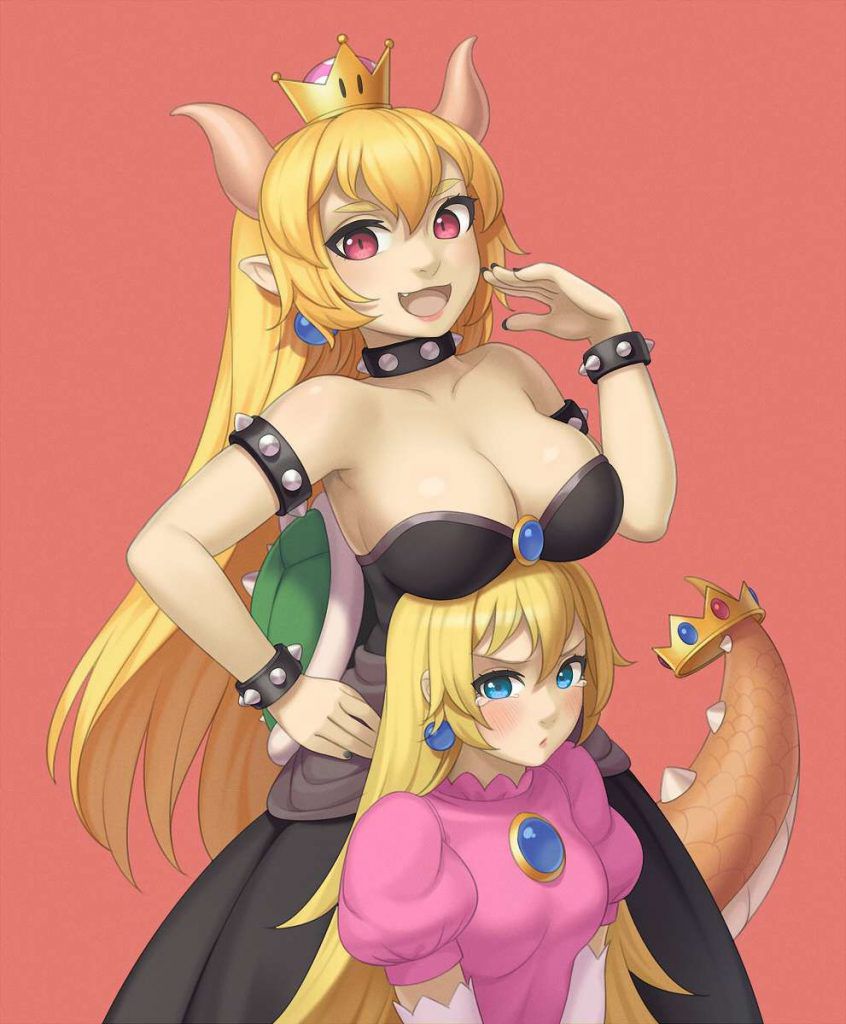 Bowser Princess's erotic secondary erotic images are full of boobs! 【Super Mario】 12