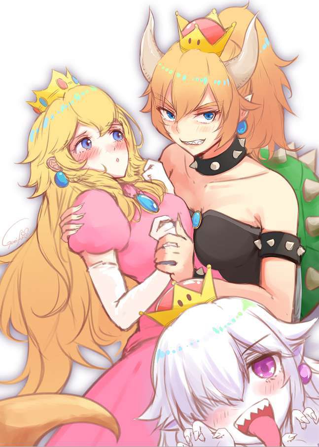 Bowser Princess's erotic secondary erotic images are full of boobs! 【Super Mario】 3