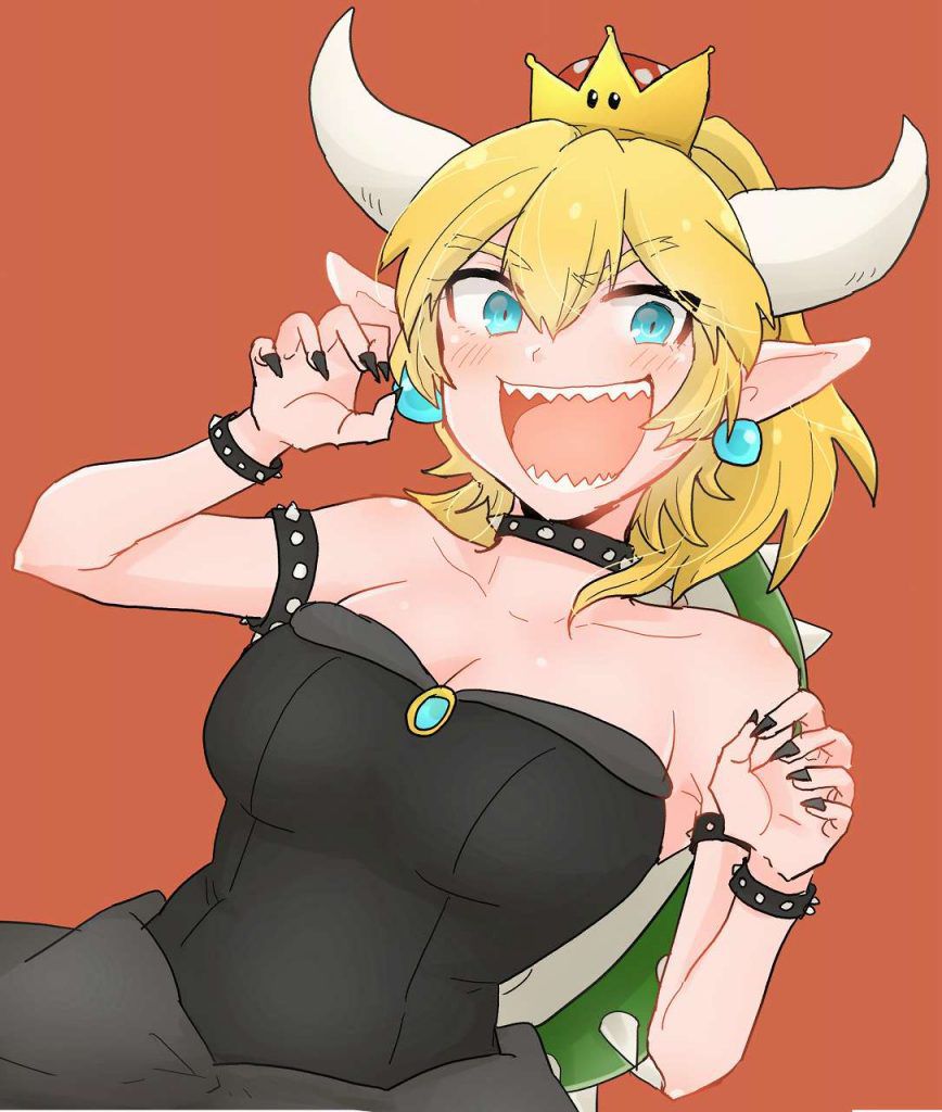 Bowser Princess's erotic secondary erotic images are full of boobs! 【Super Mario】 5