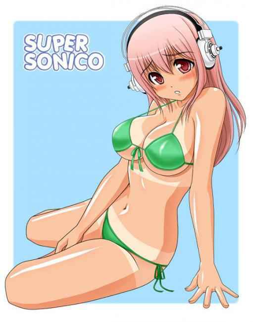 【Secondary Erotic】 Super Sonico's Dochashiko erotic image [50 photos] 18