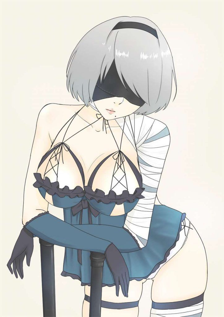 【Erotic Image】I tried collecting cute 2B images, but it's too erotic ...(NieR Automata) 3