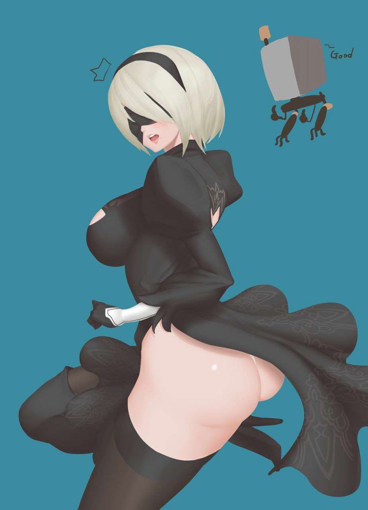 【Erotic Image】I tried collecting cute 2B images, but it's too erotic ...(NieR Automata) 8
