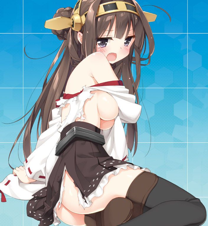 Erotic image that comes out very much just by imagining Kongo's masturbation figure [Fleet Collection] 3