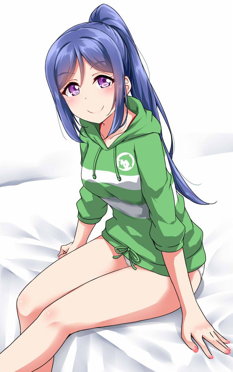 【Secondary erotic】 Here is an erotic image of a girl who can see pants of the lower body without wearing pants or anything 13