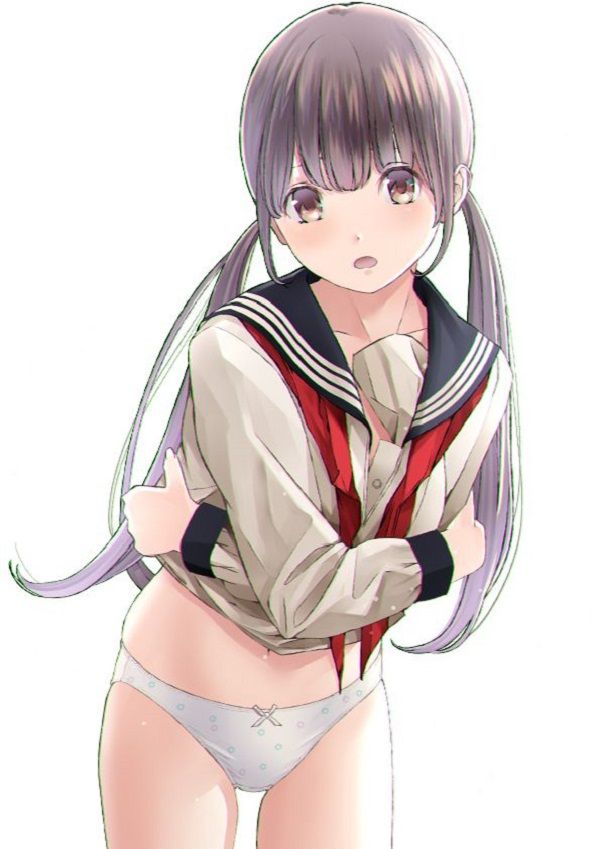 【Secondary erotic】 Here is an erotic image of a girl who can see pants of the lower body without wearing pants or anything 30